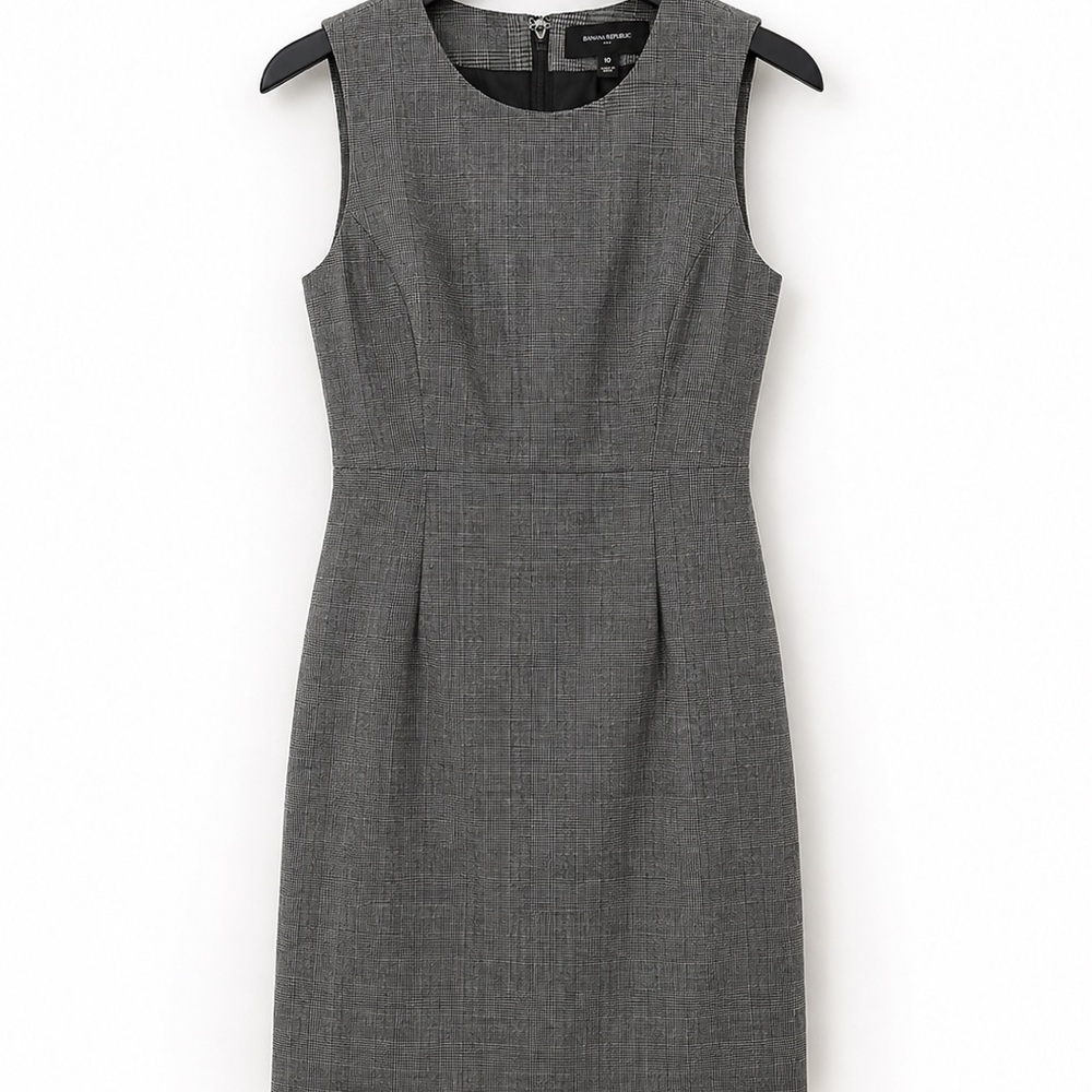 Banana Republic Charcoal Mini Dress